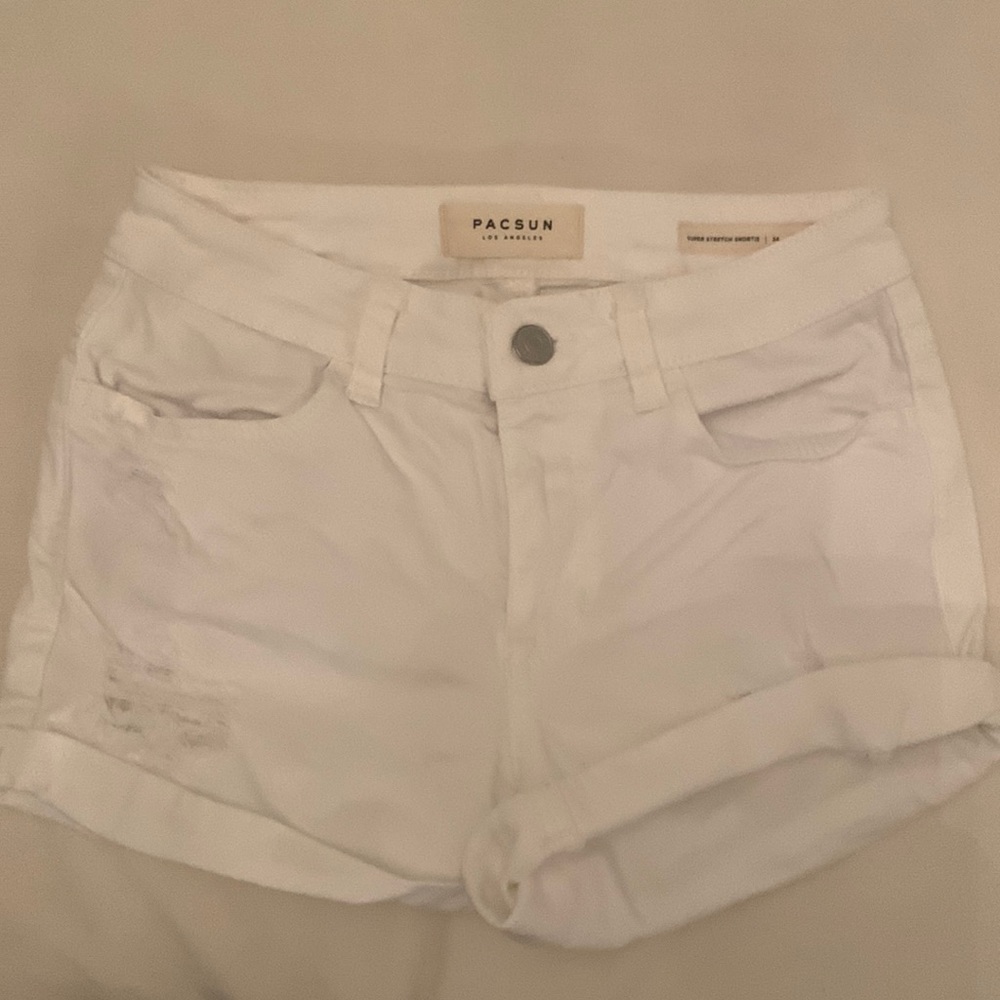 Pacsun Jean shorts with rips. No stains. Great condition. Super cute!